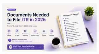 Documents Needed to File ITR in 2026