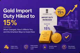 Gold Import Duty 15% in 2026: What It Means for You