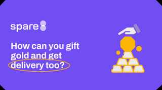 How can you gift gold and get delivery too?